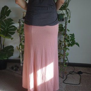 Light pink maxi skirt size small